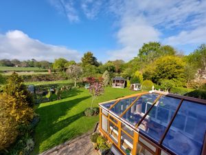 Rear garden and views- click for photo gallery